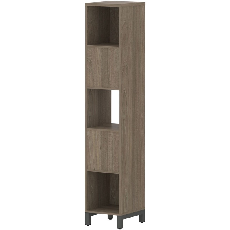 Изображение товара Стеллаж для документов Style Project SN.NSD-511 вяз благородный/антрацит 387x400x1982 мм Изображение товара Стеллаж для документов Style Project SN.NSD-511 вяз благородный/антрацит 387x400x1982 мм