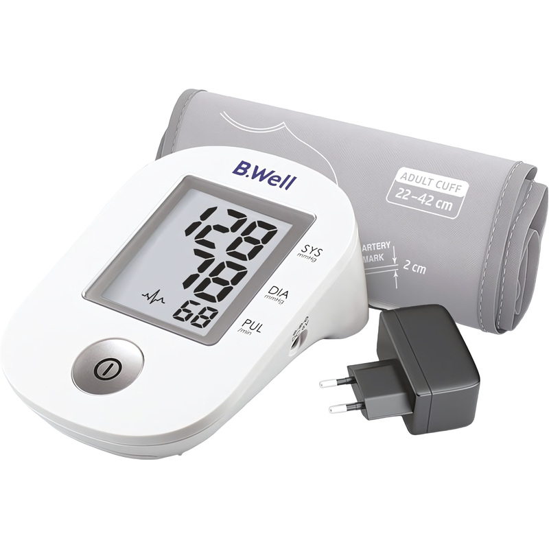 Изображение товара Автоматический тонометр B.Well PRO33ad с универсальной манжетой и поверкой РФ