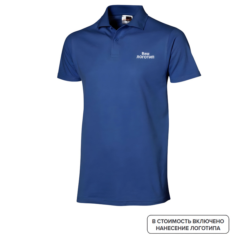 Изображение товара Мужская рубашка поло First с короткими рукавами и возможностью нанесения логотипа