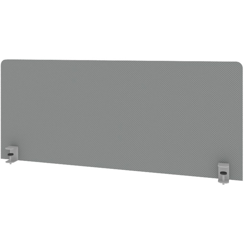Изображение товара Экран к столу Metal System Style Б.ТЭКР-2 с креплением фронтальный (серый, 1050х28х450 мм)