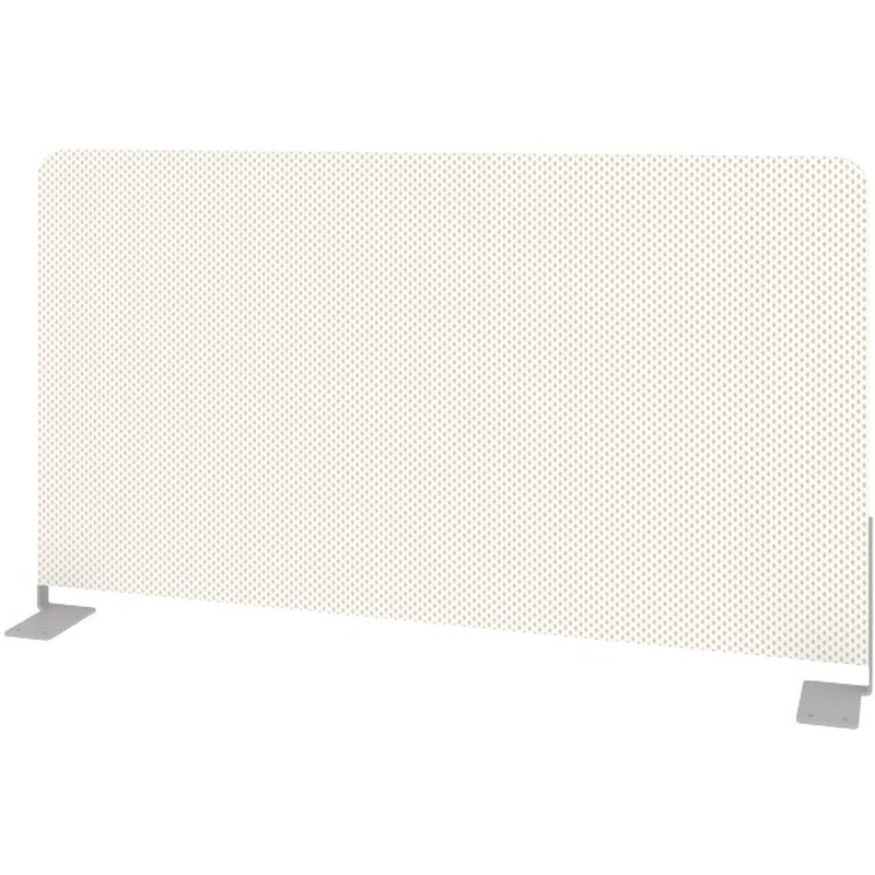 Изображение товара Экран к столу Metal System Style Б.ТЭКР-72 боковой белый 720х28х390 мм