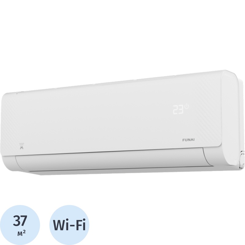 Изображение товара Сплит-система Funai RAC-I-SG35HP.D05 инверторная комплект Изображение товара Сплит-система Funai RAC-I-SG35HP.D05 инверторная комплект