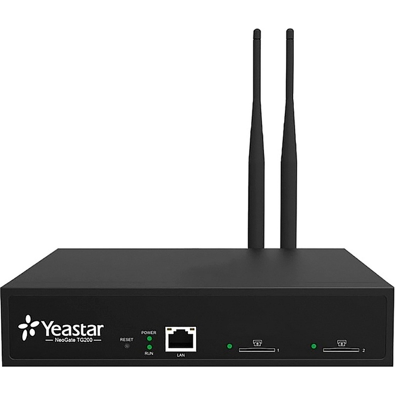 Изображение товара Шлюз VoIP-GSM Yeastar TG200 с поддержкой SIP и многокодеков