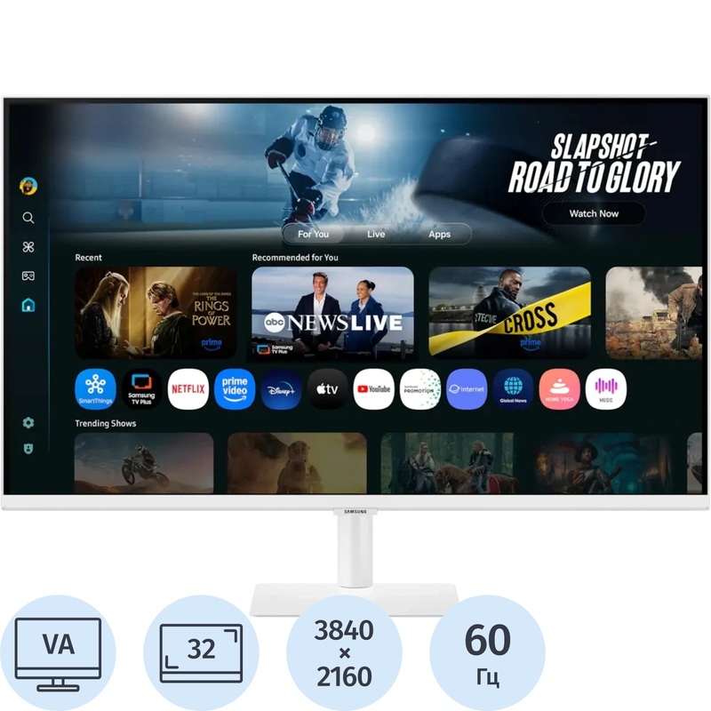 Изображение товара Монитор 32" Samsung Smart Monitor M7 белый (LS32FM703UIXCI)