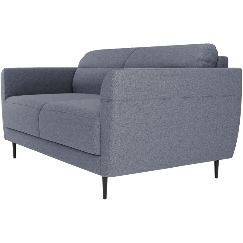 Изображение товара Двухместный диван Finsoffa Релакс Монако Lounge серый ткань современный стиль