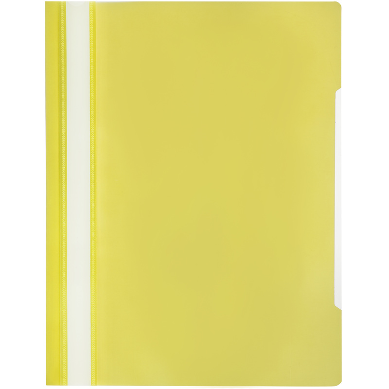 Изображение товара Скоросшиватель пластиковый Attache Элементари желтый на 100 листов