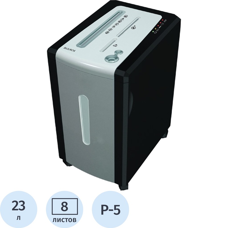 Изображение товара Шредер 886C с 5-м уровнем секретности и объемом корзины 23 л