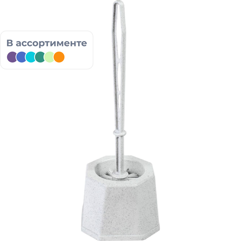 Изображение товара Ёршик для унитаза Бруно с подставкой из пластика