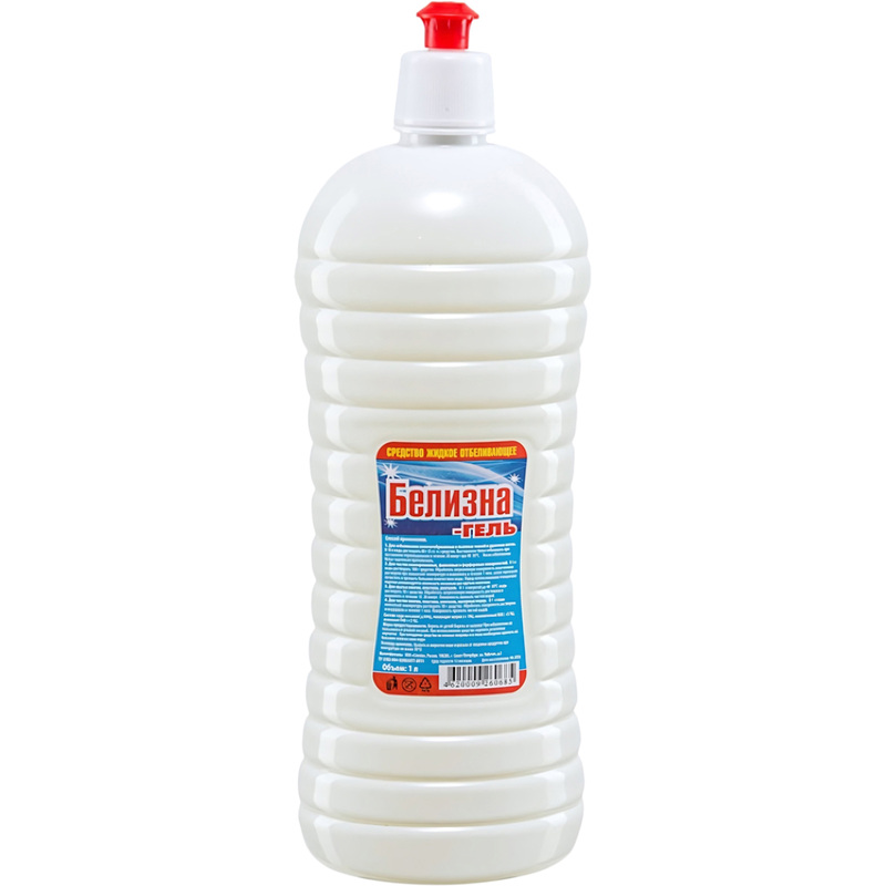 Изображение товара Отбеливатель Спектр Белизна гель 1 л для белого белья и очистки поверхностей