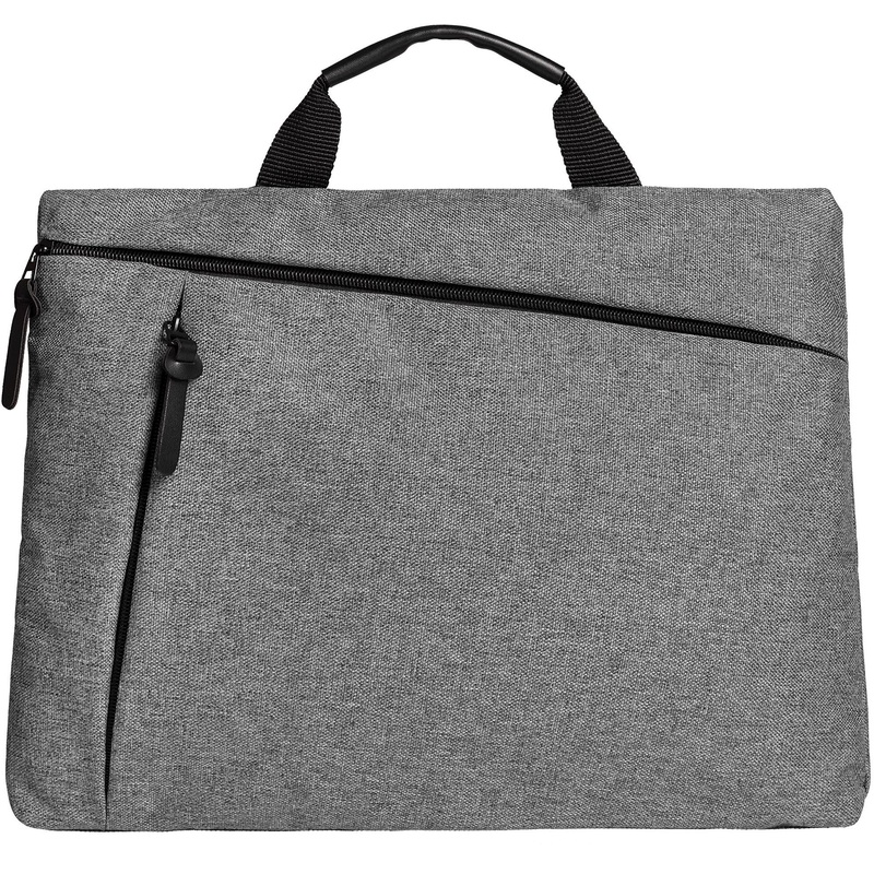 Изображение товара Сумка для документов Burst HotDoc серая из полиэстера 37x29x3 см