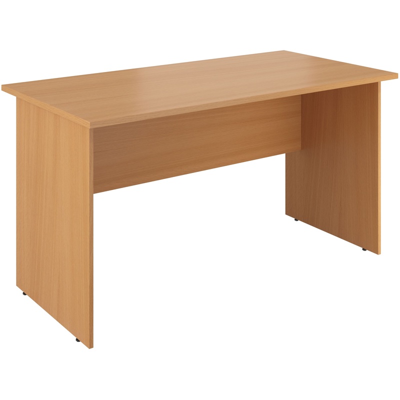 Изображение товара Стол прямой Монолит СМ2.101 1404х704х756 мм бежевый бук бавария Россия