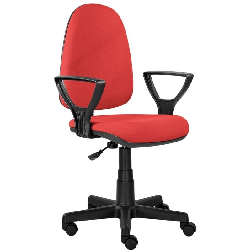 Изображение товара Кресло офисное Prestige O красное (ткань, пластик)