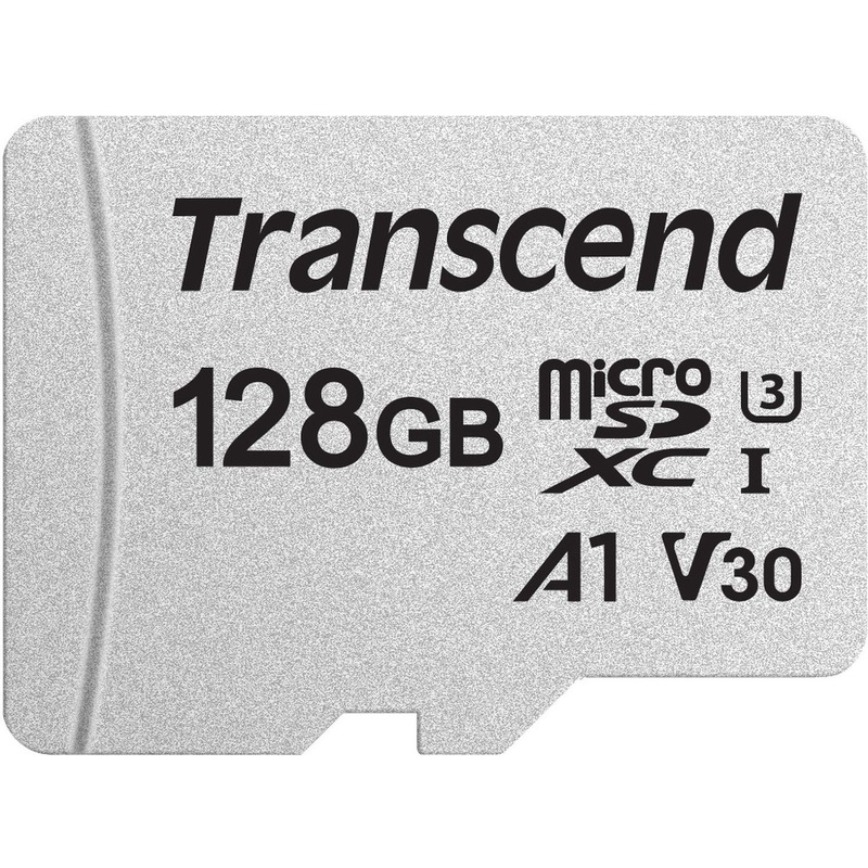 Изображение товара Карта памяти 128 ГБ micro SDXC Transcend TS128GUSD300S-A Class 10 UHS-I U3