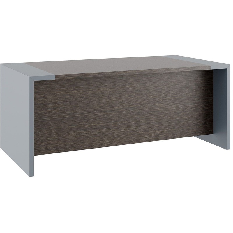 Изображение товара Стол руководителя Artwood дуб капучино/антрацит 1800х900х750 мм