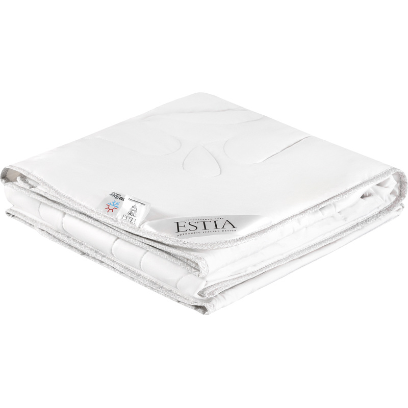 Изображение товара Одеяло евро Estia Фальтерона 200x210 см стёганое с кантом белое