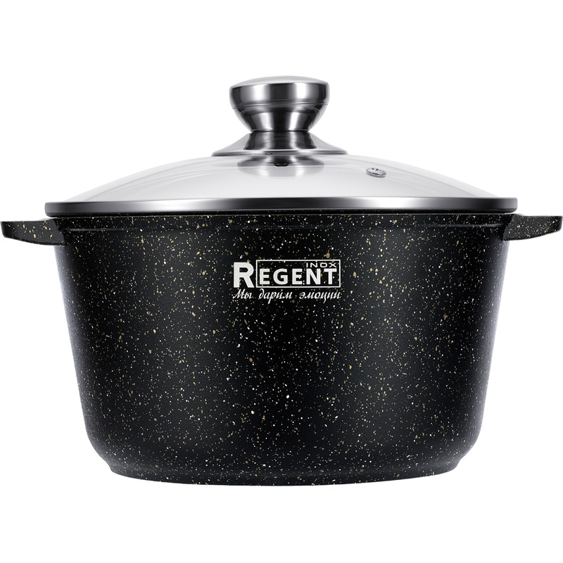 Изображение товара Кастрюля Regent inox Linea Cosmo 5.8 л литой алюминий с крышкой