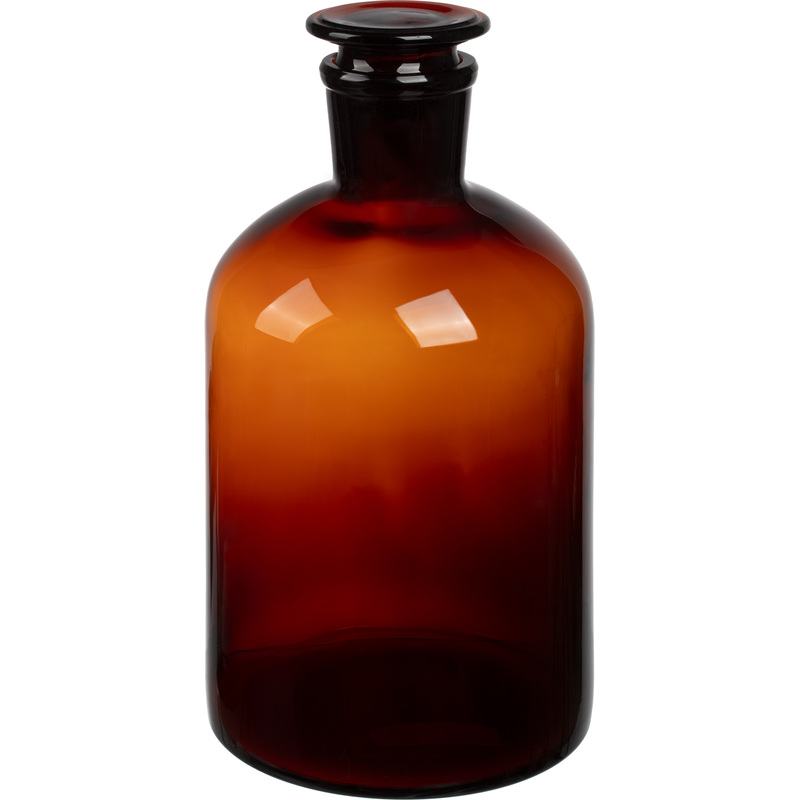 Изображение товара Склянка Apexlab темное стекло 5000 мл для химических реактивов