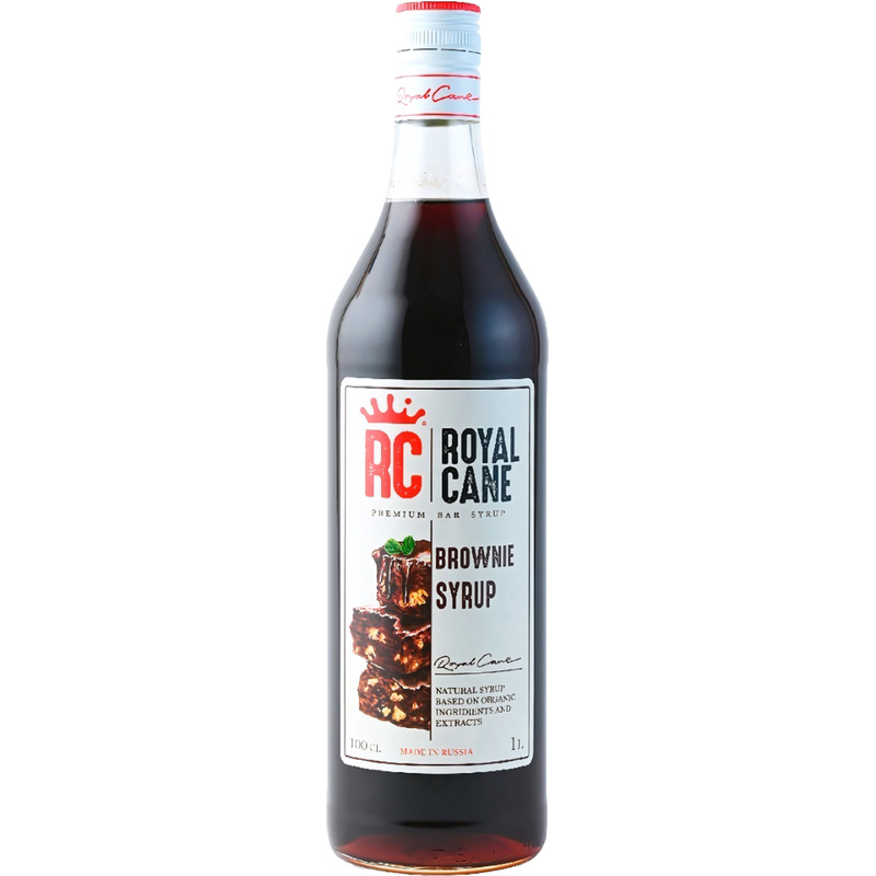 Изображение товара Сироп Royal Cane Брауни 1 литр шоколадный натуральный вкус российский продукт