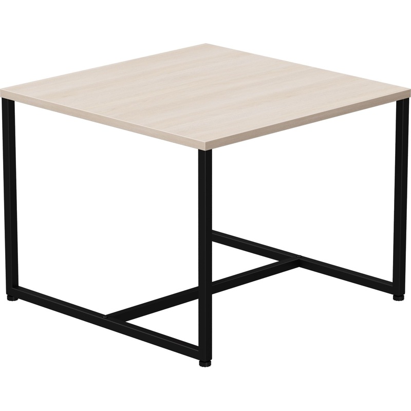 Изображение товара Стол журнальный EVO 254S024DY9005 дуб соната/чёрный 604х604х460 мм