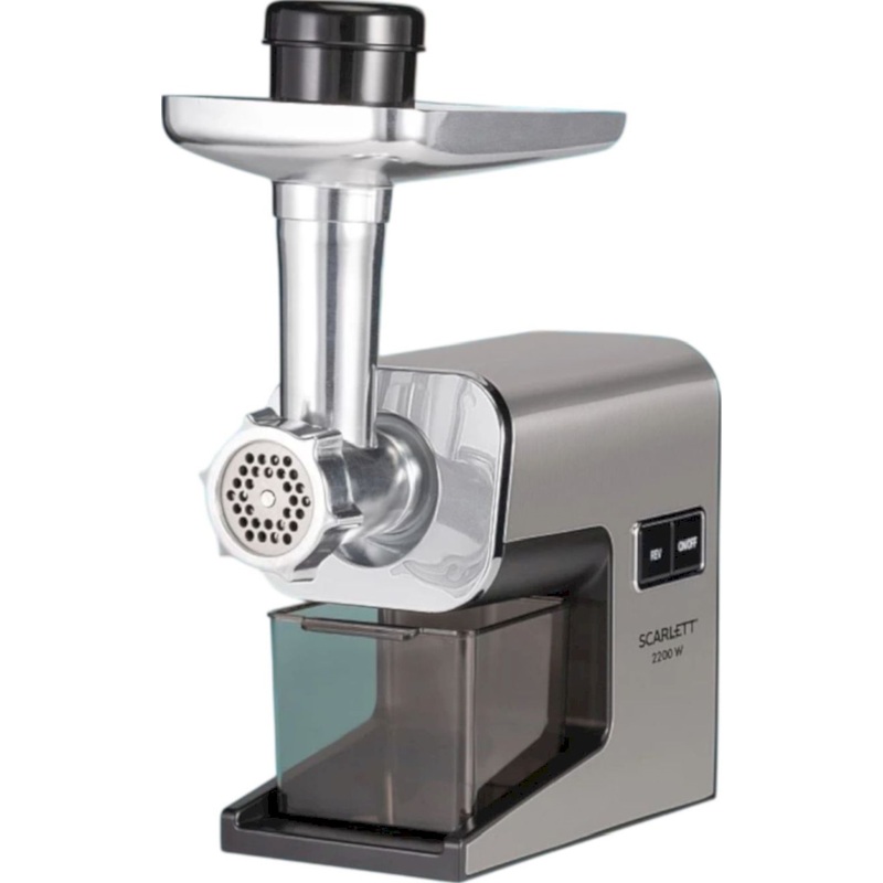 Изображение товара Мясорубка Scarlett SC-MG45M32 с 6 насадками и защитой от перегрузки