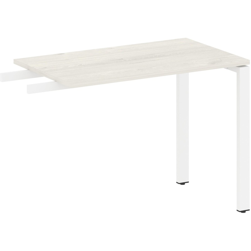 Изображение товара Приставка-брифинг Metal System Style БП.ПР-3 дуб наварра белый 1000x600x750 мм