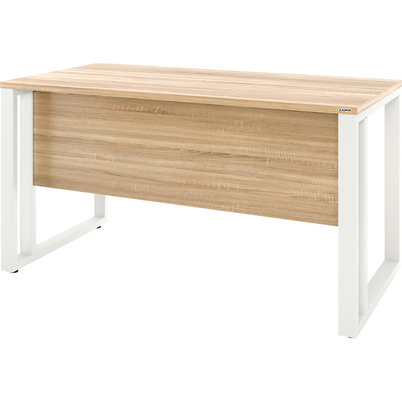 Изображение товара Стол письменный Zamm Статус 11703 дуб бардолино/белый 1600х800х745 мм