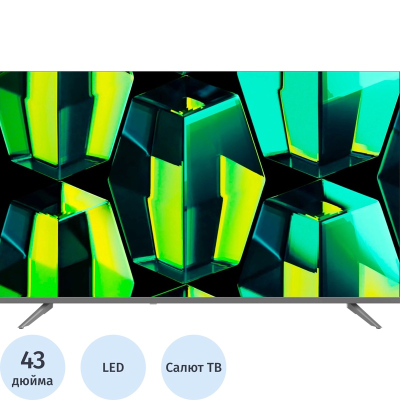 Изображение товара Телевизор 43 Sber SDX-43U4014 Ultra HD 4K с Smart TV