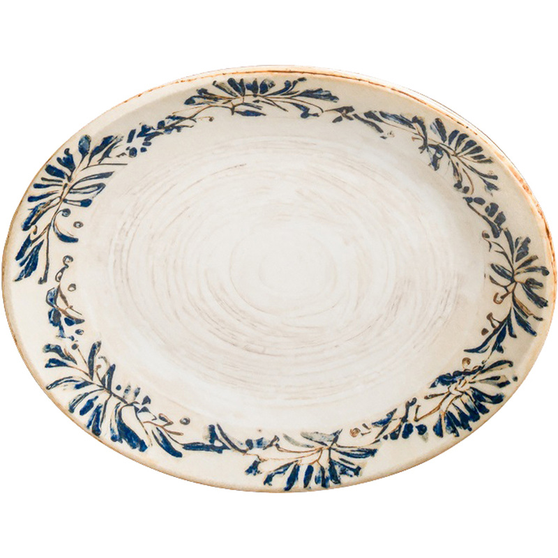 Изображение товара Блюдо для подачи фарфоровое Bonna Грэндма Мув 25х19 см, микроволновка и посудомойка