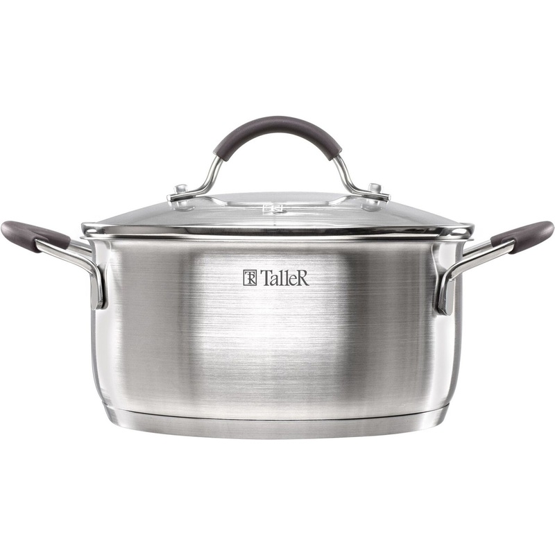 Изображение товара Кастрюля TalleR TR-11023 2.8 л из нержавеющей стали с крышкой