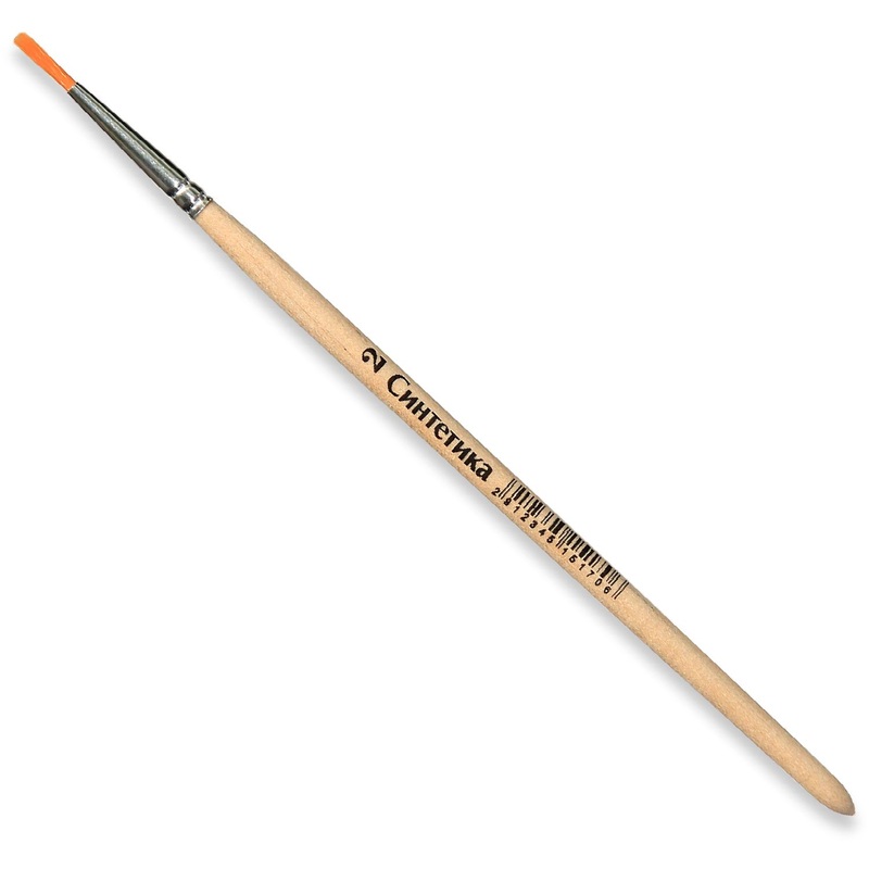 Изображение товара Кисть Комус Класс (№1 School) круглая синтетика №2