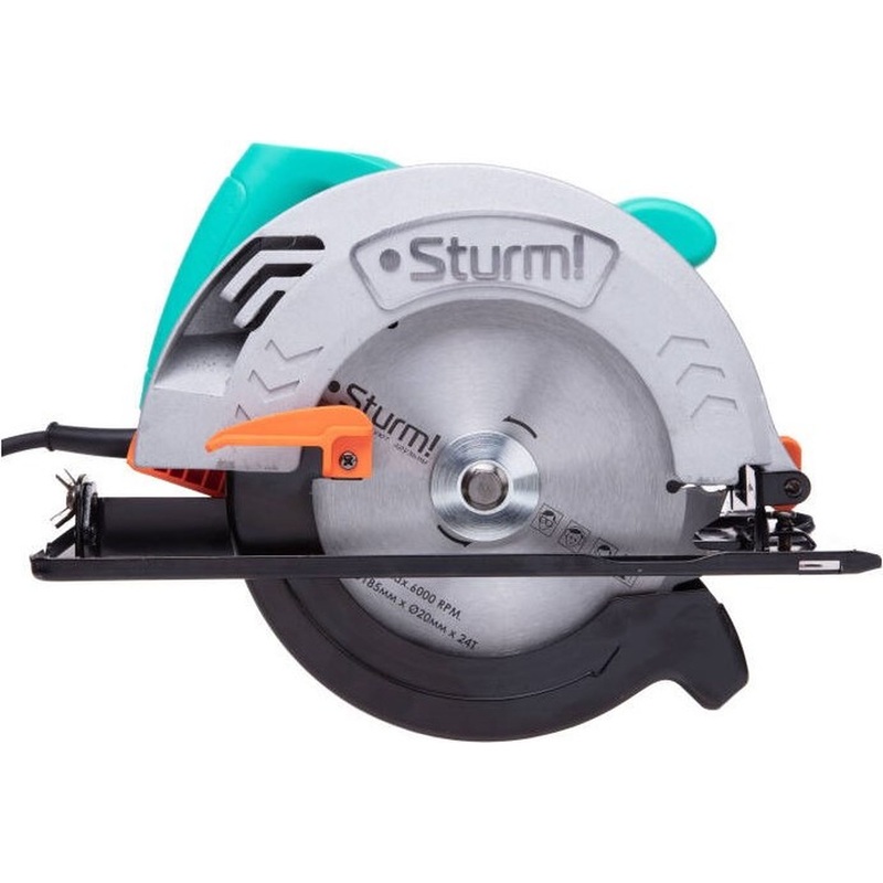 Изображение товара Циркулярная пила Sturm CS51185 бытовая 185 мм 1600 Вт, регулировка угла