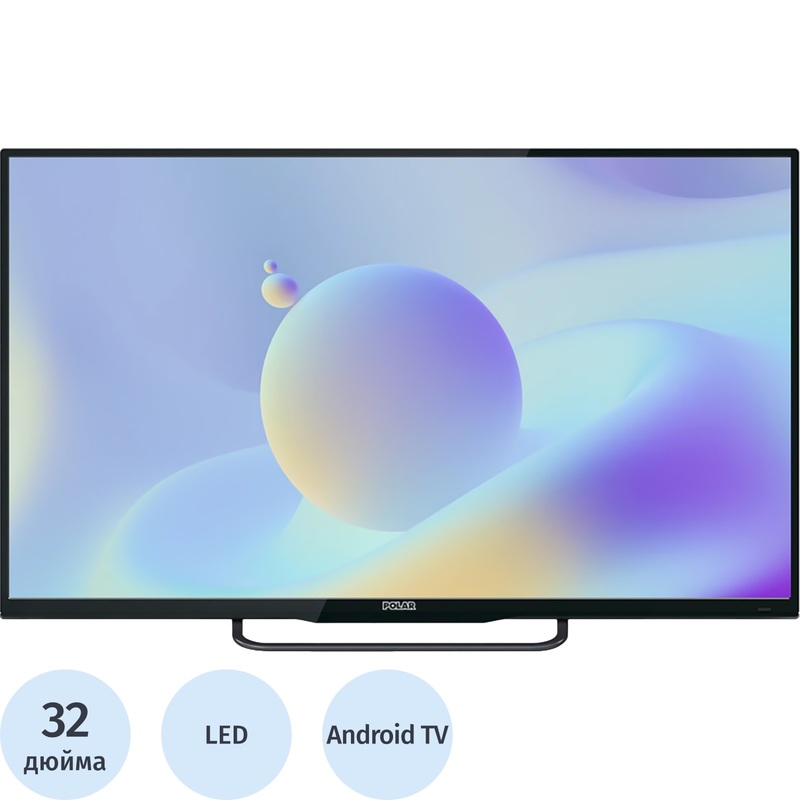 Изображение товара Телевизор 32" Polar P32L33T2CSM HD Изображение товара Телевизор 32" Polar P32L33T2CSM HD