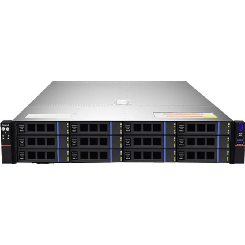 Изображение товара Серверная платформа Gooxi SR201-D12R 2U (0.96.002.0047)