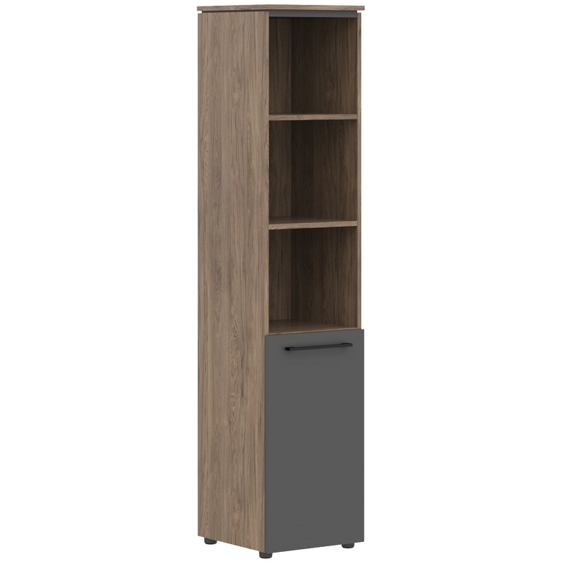 Изображение товара Шкаф-колонка для документов Morris Trend MHC 42.5 антрацит кария пальмира