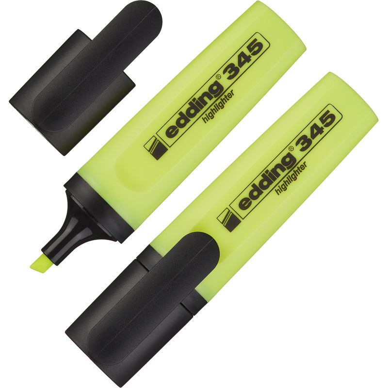 Изображение товара Набор текстовыделителей Edding 345/5 желтый 2 штуки