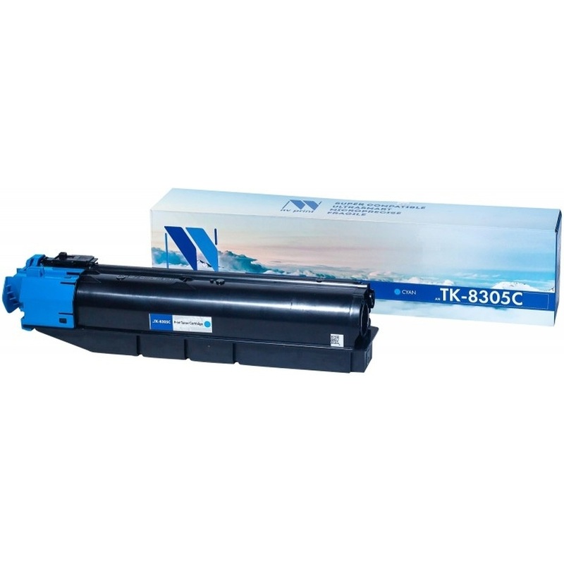 Изображение товара Тонер-картридж NVPrint NV-TK8305C голубой для Kyocera