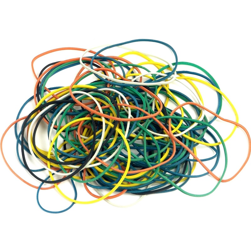 Изображение товара Резинка для денег Attache 50 г диаметр 60 мм цветная