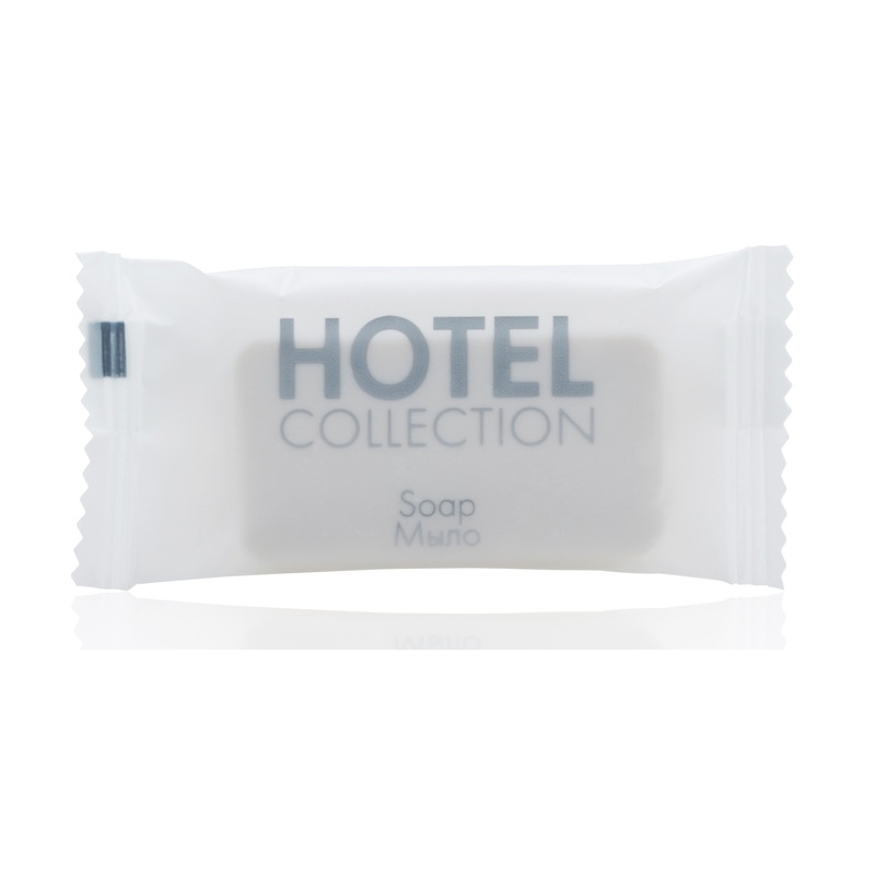 Изображение товара Туалетное мыло Hotel Collection 13 г флоупак 500 штук оптовая упаковка