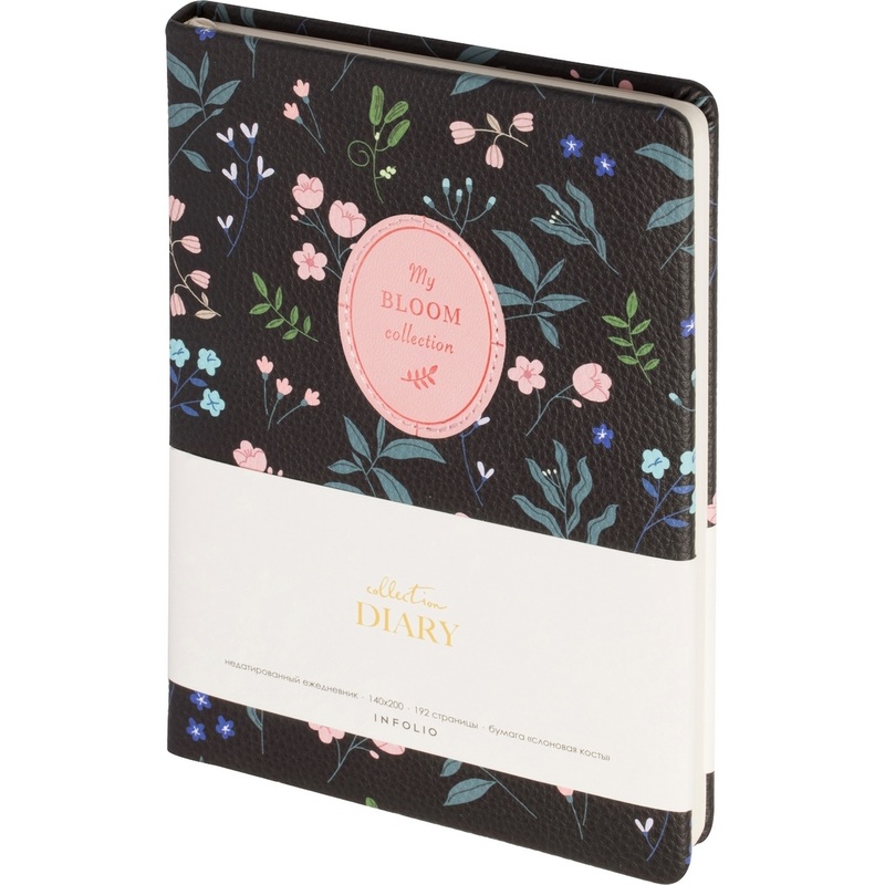 Изображение товара Ежедневник InFolio Diary А5 недатированный из искусственной кожи