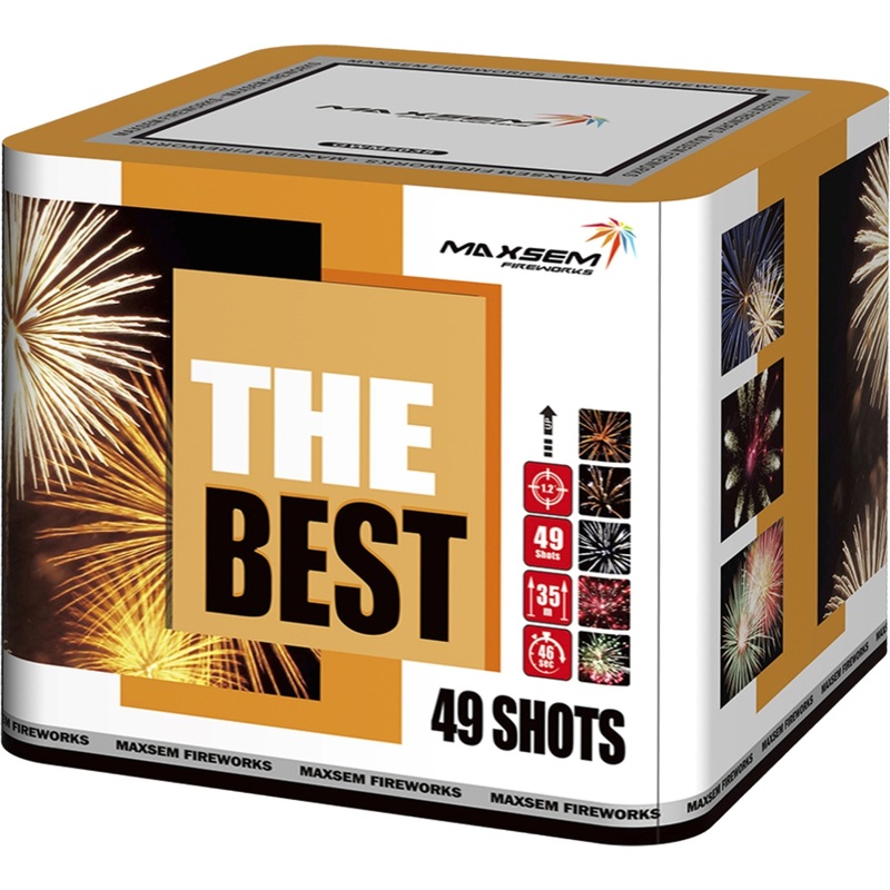 Изображение товара Батарея салютов Maxsem The Best 49 залпов GWM5038 эффектное праздничное шоу