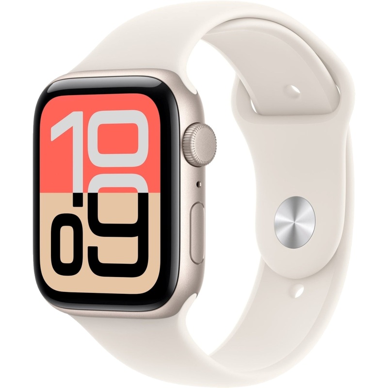 Изображение товара Смарт-часы Apple Watch SE 3 40 мм Starlight размер ремешка S/M (MEH34X/A)