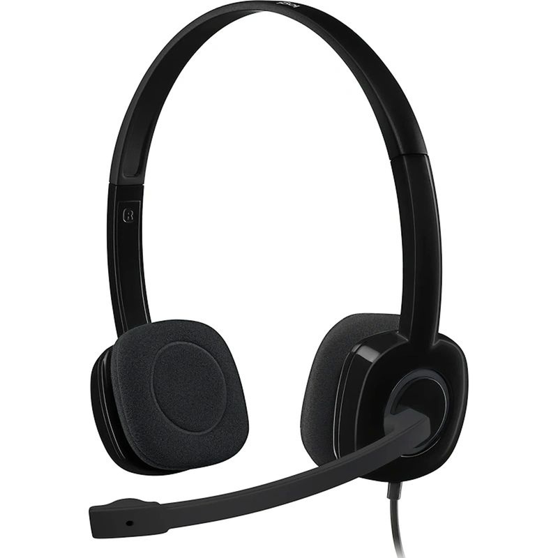 Изображение товара Гарнитура проводная Logitech H151 с разъемом miniJack 3.5 мм
