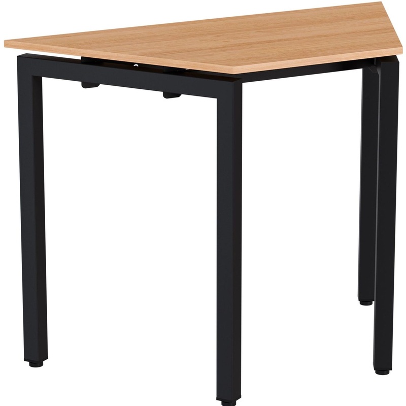 Изображение товара Стол Трапеция (бук/черный, 1000х500х760 мм)