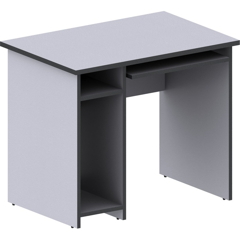 Изображение товара Стол прямой Агат АСС-10L серый 900x600x750 мм для дома и офиса