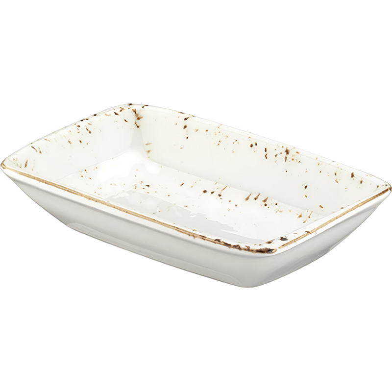 Изображение товара Фарфуровое блюдо для подачи Bonna Грейн 15x9 см, Турция