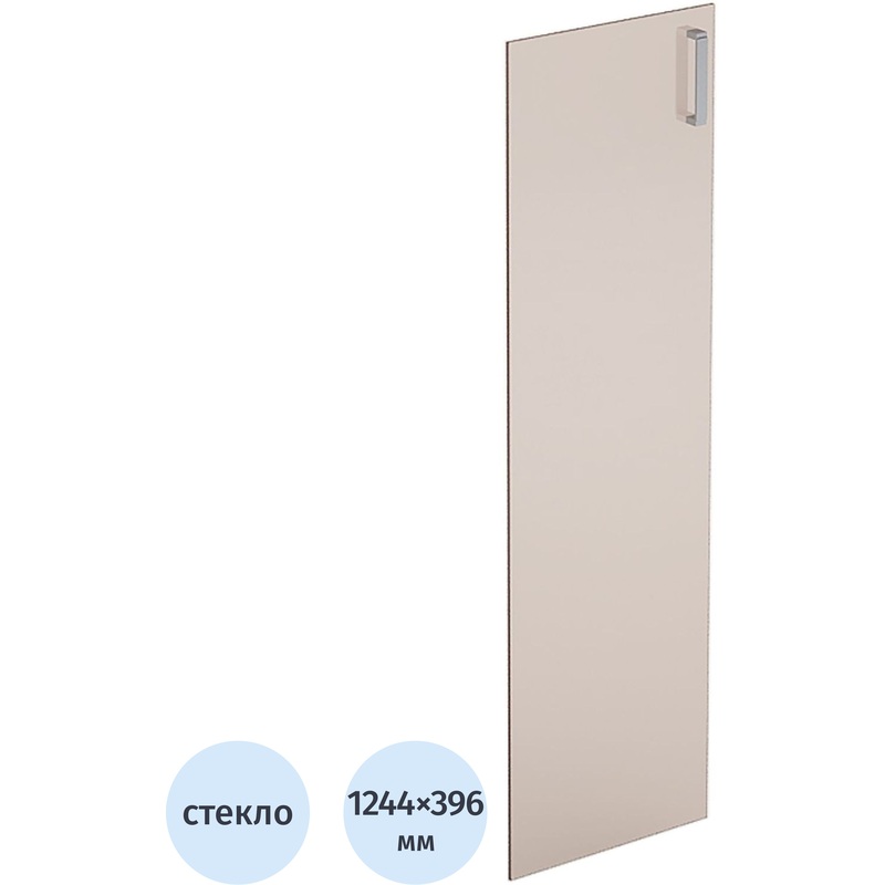 Изображение товара Дверь средняя Avance 6Фс.011У стекло бронза 396х1244 мм