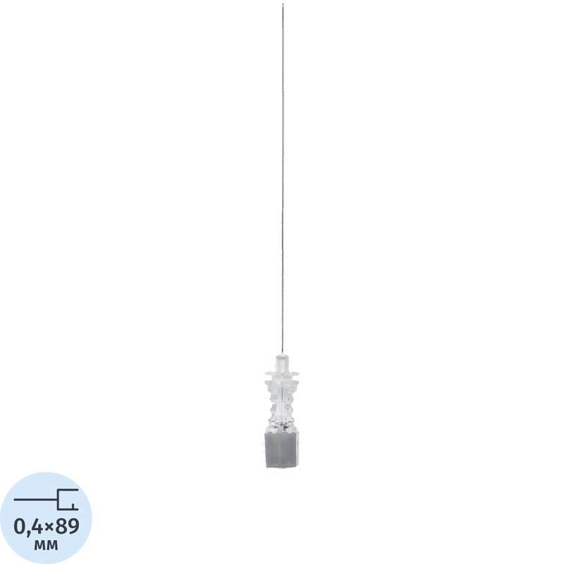 Изображение товара Игла спинальная с направляющей трубкой Polymed Luer lock 27G 0.4 x 89 мм (50 штук в упаковке)