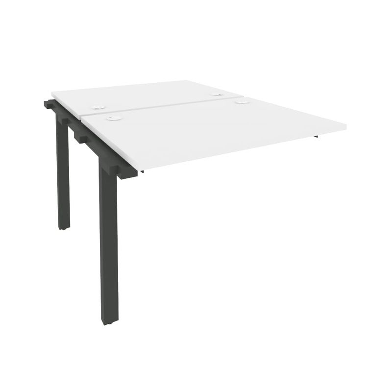 Изображение товара Элемент рабочей станции O.M-2.NRS-1.7 белый бриллиант/антрацит 980х1475х750 мм
