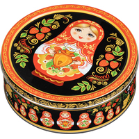 Печенье сдобное Сладкая Сказка Матрешка с яблоком и корицей 400 г