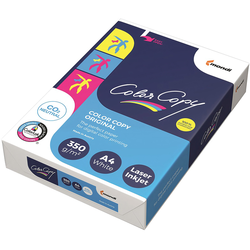 Изображение товара Бумага для цветной лазерной печати Color Copy А4 350 г/кв.м 125 листов